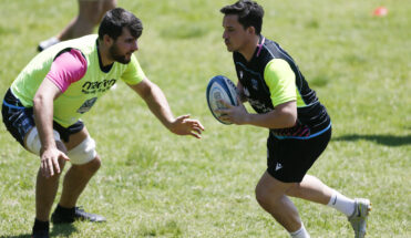 Glasgow Warriors training at the Wanderers Rugby Club South Africa