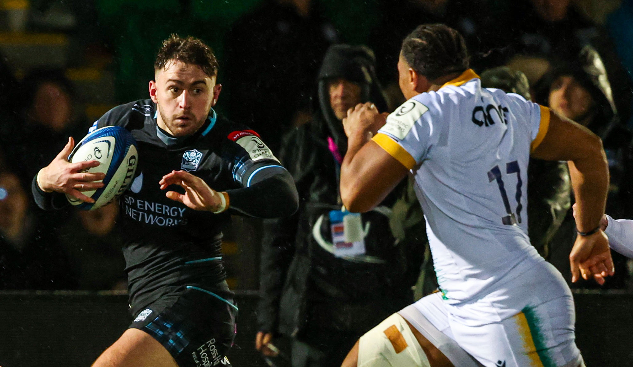 Ollie Smith reacts after opening game of Champions Cup - Glasgow Warriors