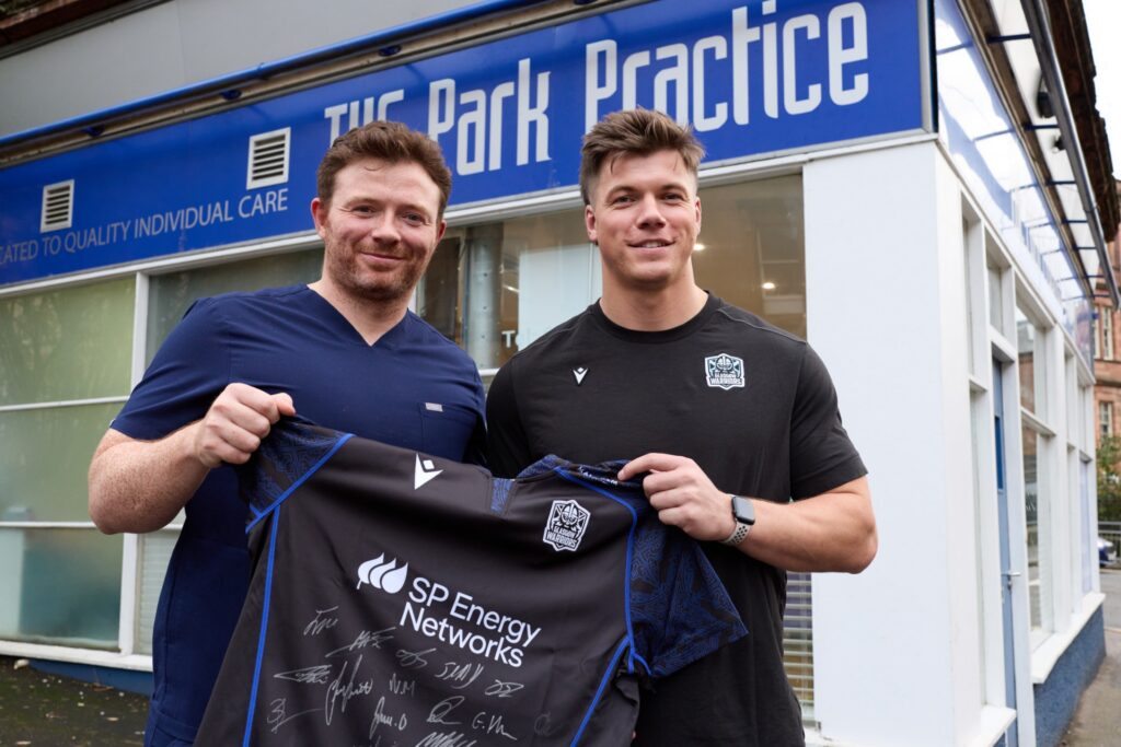The Park Practice renews partnership with Glasgow Warriors