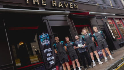 The Raven becomes Official Away Hub of Glasgow Warriors